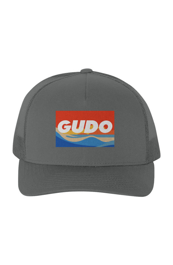 GUDO Five-Panel Retro Trucker Cap