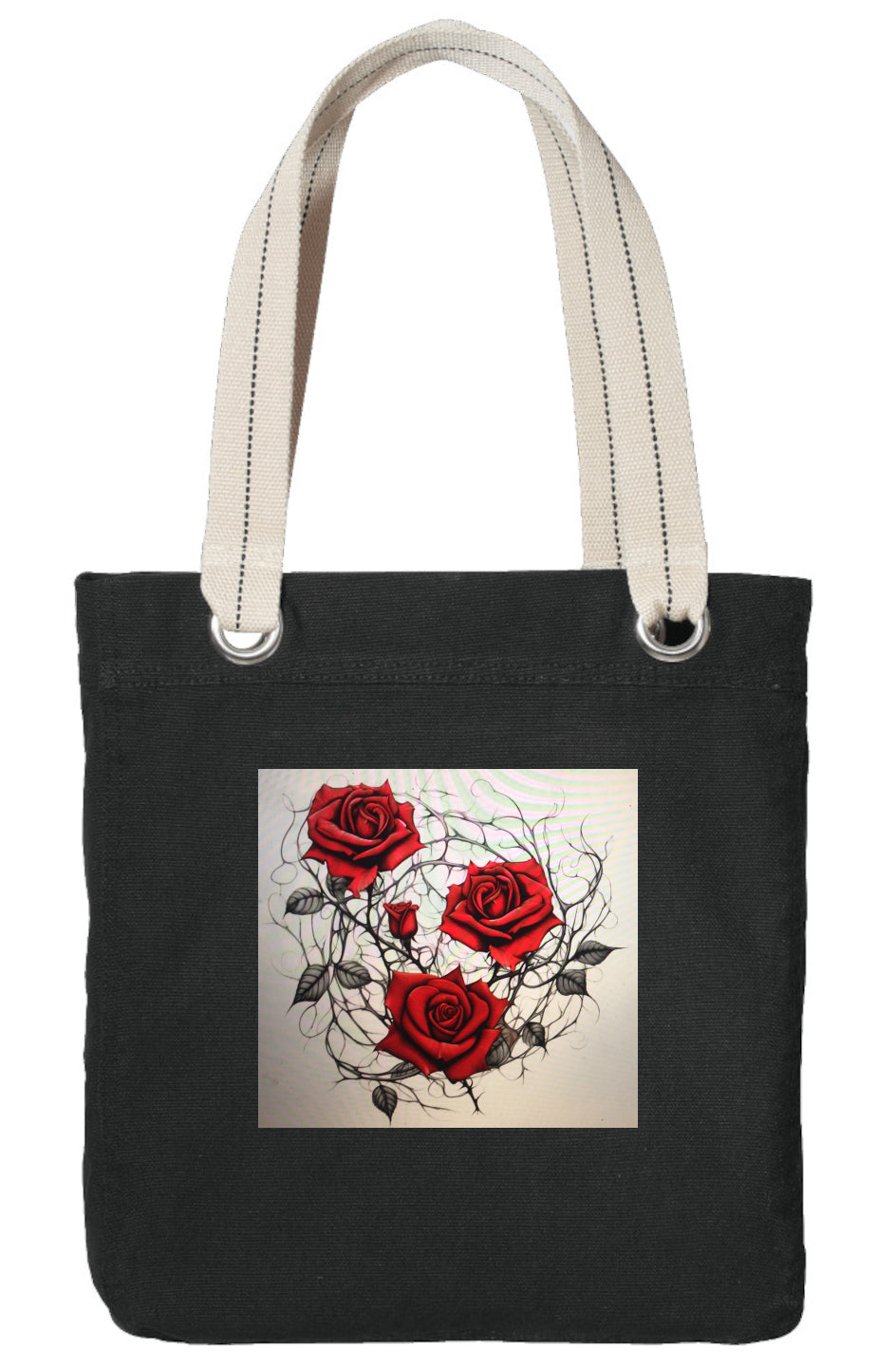 GUDO ROSE Allie Black Tote