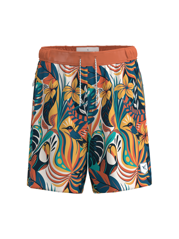 Jungle Original Print Board Shorts by Kolibri