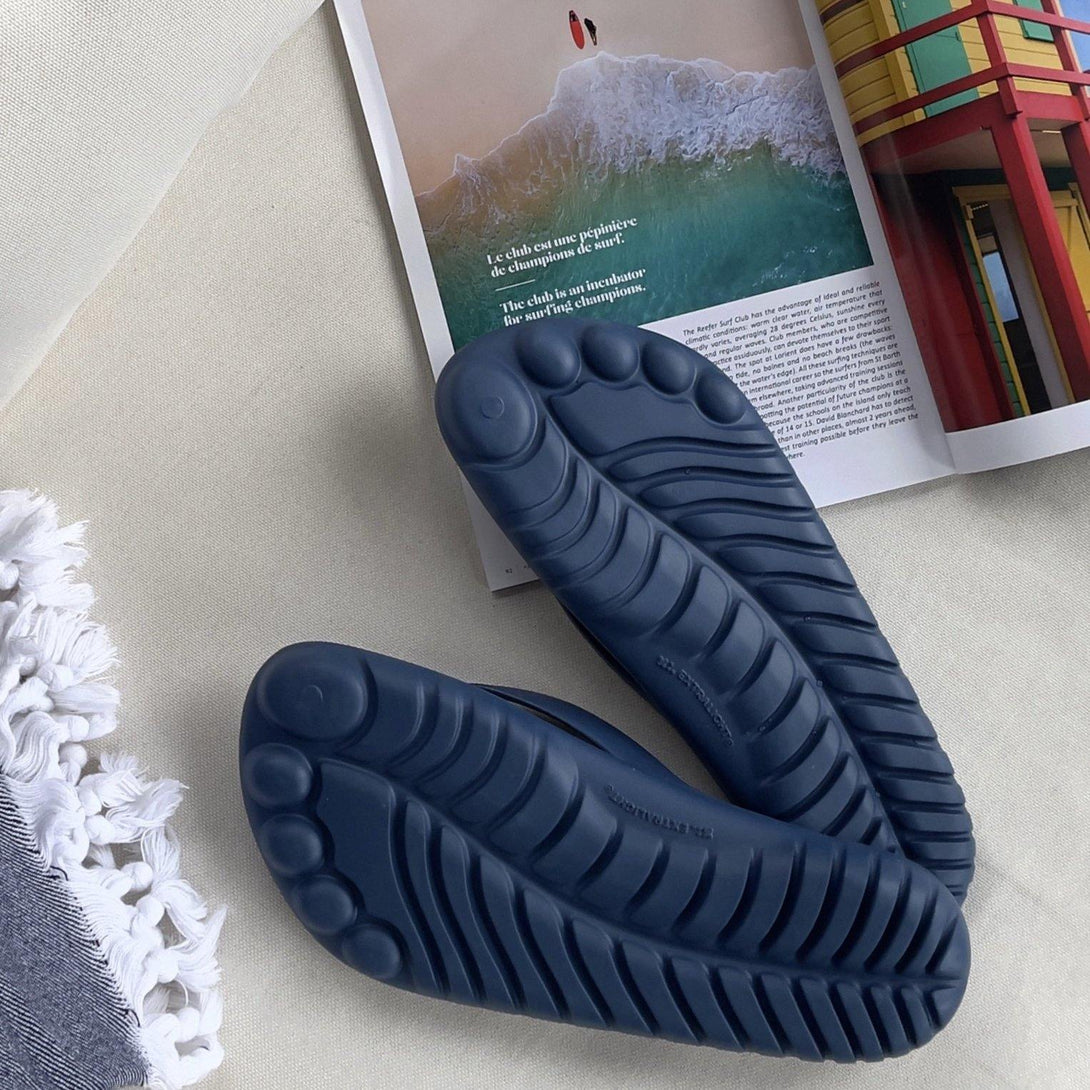GUDO's Flip Flops & Mini Drybag - NAVY BLUE - GUDO WORLD
