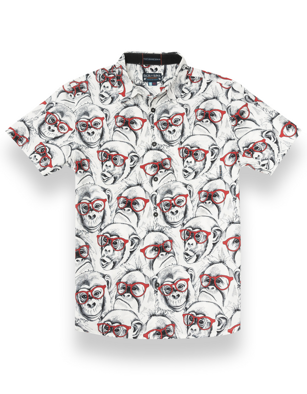 DR. YESSIR - WHITE 7-SEAS™ BUTTON UP by Bajallama